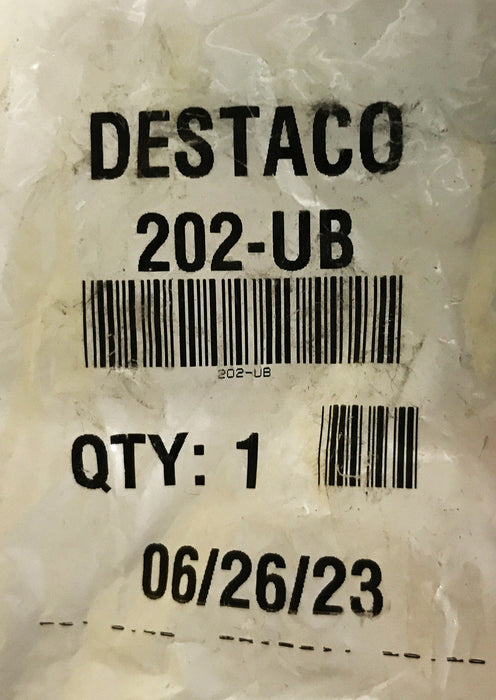 Destaco Vertical Toggle Locking Clamp 202-UB [Lot of 3] NOS