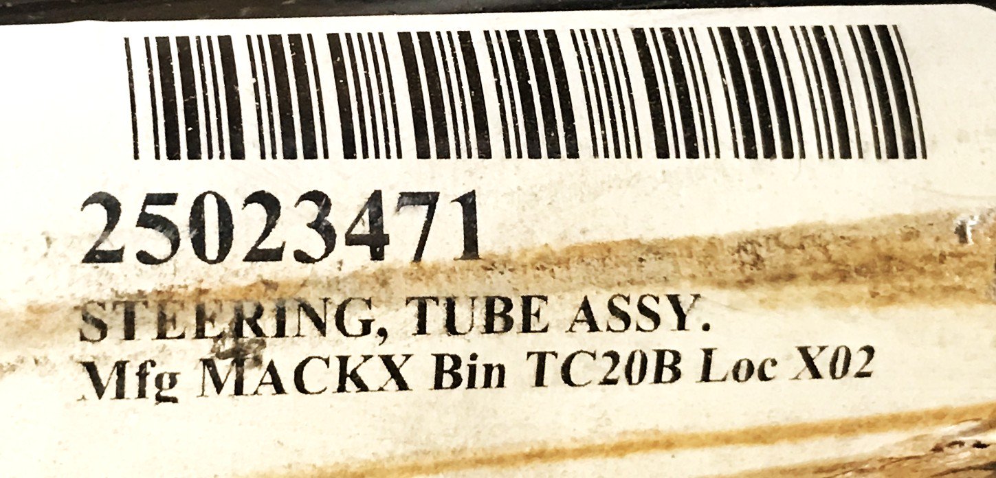 Mack Steering Tie Rod Assembly 25023471 NOS