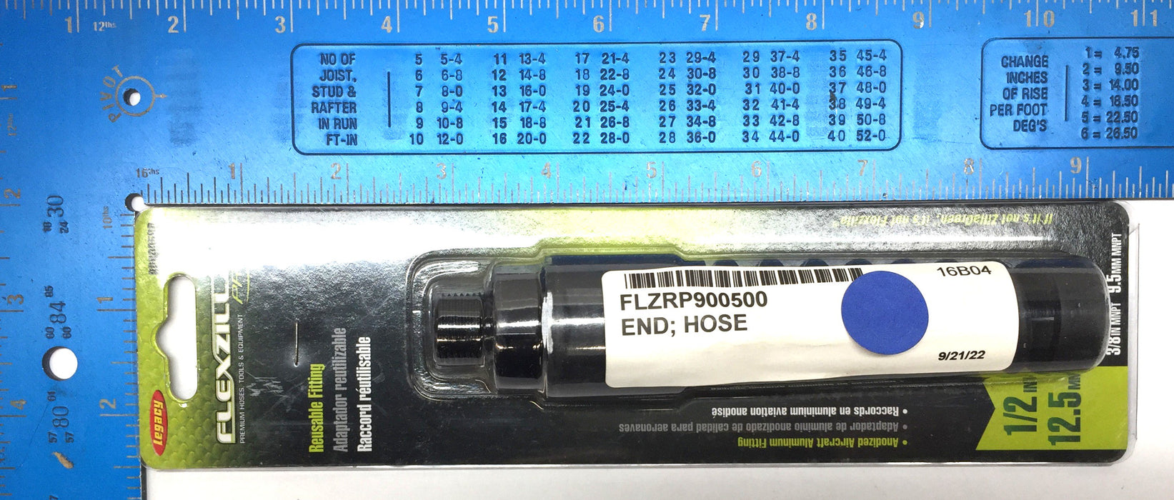 Legacy Flexzilla Pro Reusable 1/2" Fitting RP900500 [Lot of 3] NOS