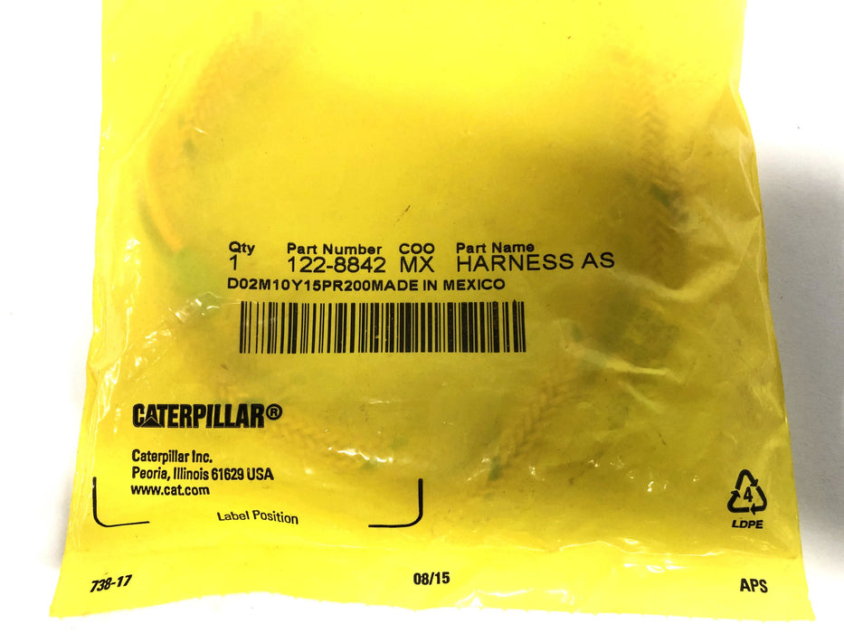 CAT/Caterpillar MX Harness Assembly 122-8842 NOS