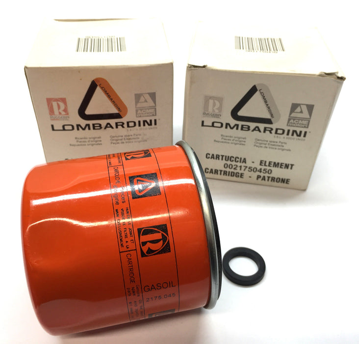 Lombardini Cartridge Element Oil Filter 0021750450 [Lot of 2] NOS