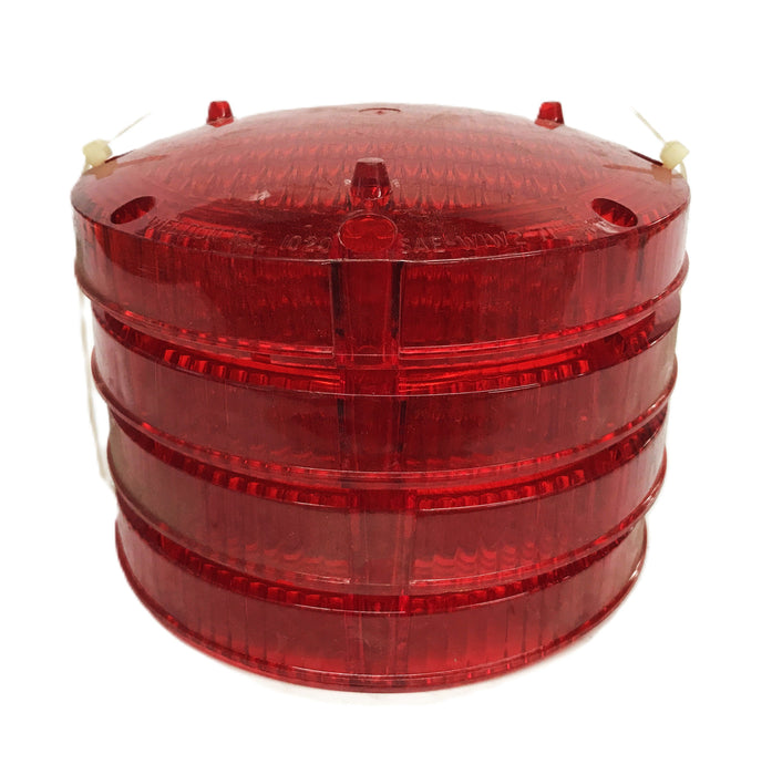 Weldon Red Warning Light Lens W1004R [Lot of 4] NOS