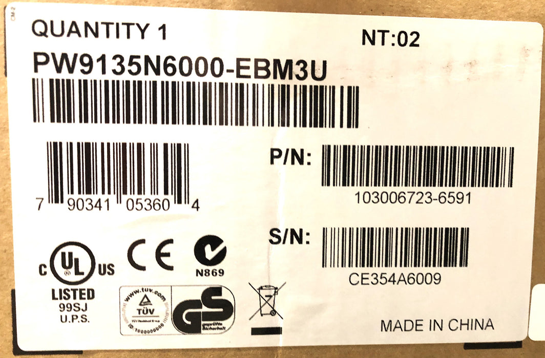 Eaton Extended Power Module PW9135N6000-EBM3U NOS FREIGHT