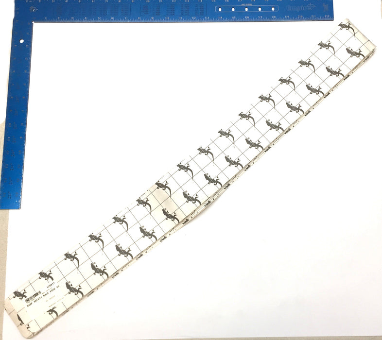 32" x 3" Pre-cut Yellow Anti-Slip Tape [Lot of 10] NOS