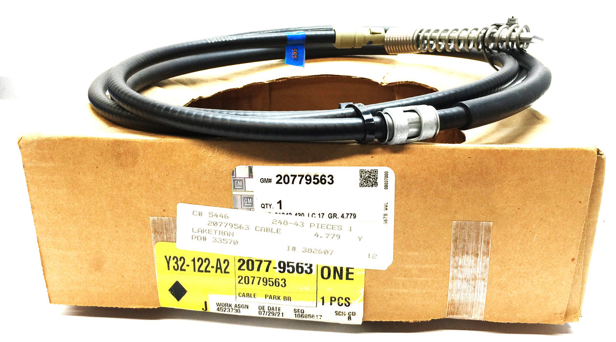 General Motors/GM Parking Brake Cable 20779563 NOS