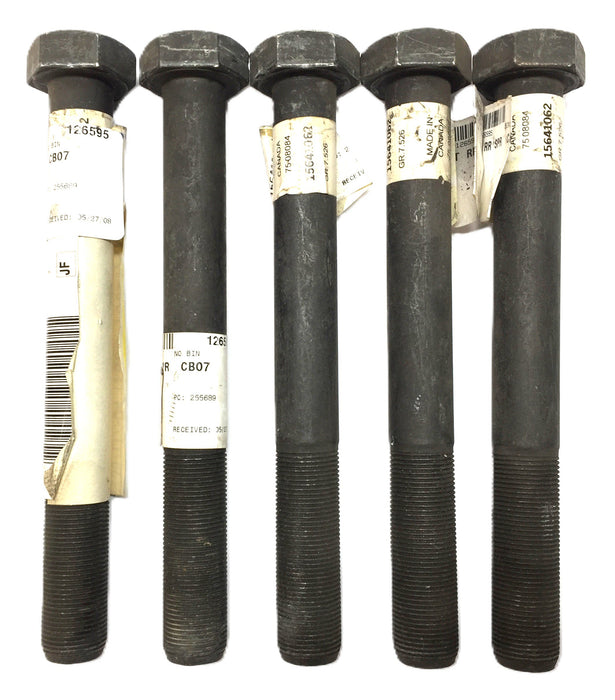 GM Spring Bolt 22mm x 190mm x 2.5 Pitch Gr.10.9 15641062 [Lot of 5] NOS