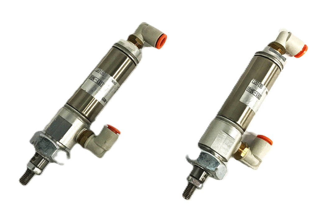 SMC Stainless Steel Pneumatic Cylinder NCDMB075-0050 [Lot of 2] NOS