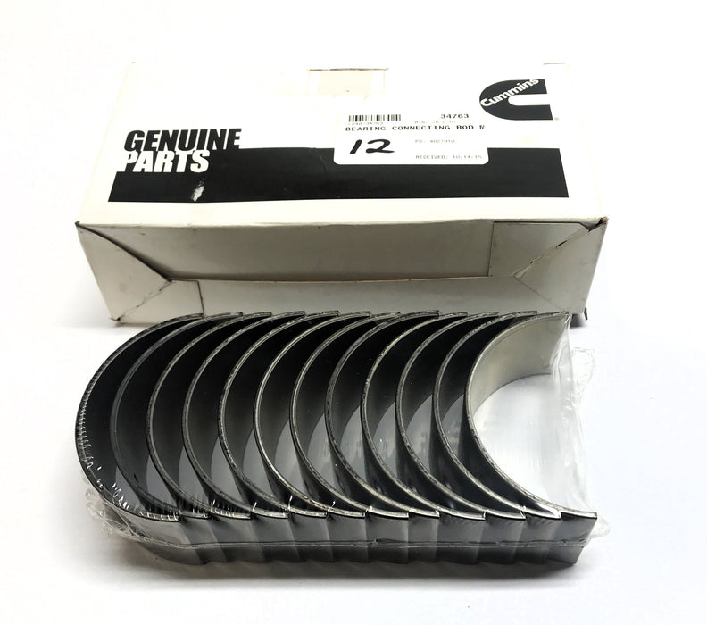 Cummins Box of (12) Connecting Rod Bearing 3016760 NOS