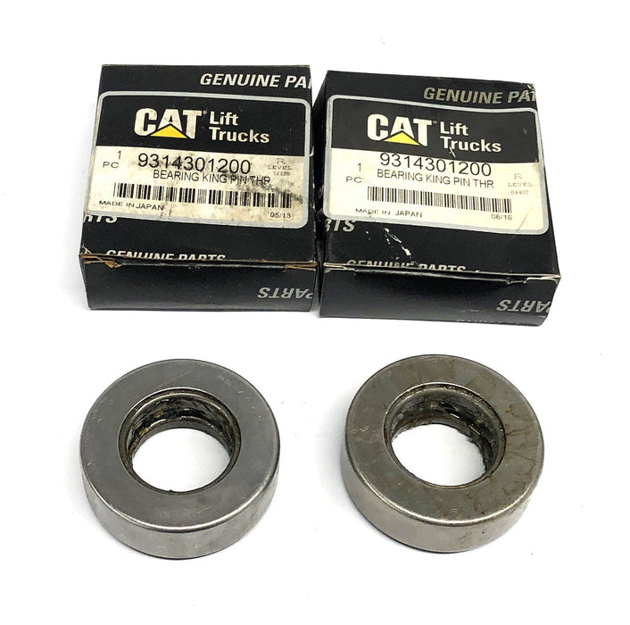 NSK King Pin Thrust Bearing For CAT 25TAG12F (9314301200) [Lot of 2] NOS