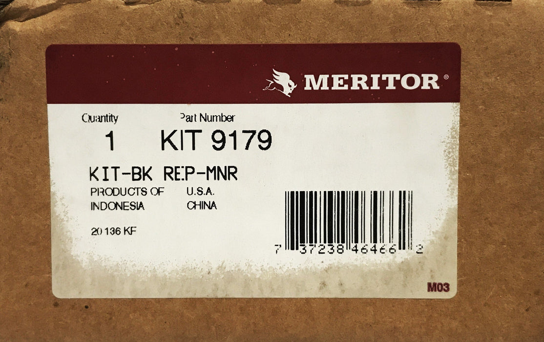Meritor Lined Brake Shoe Set with Hardware 8235-XKW403447 REMANUFACTURED