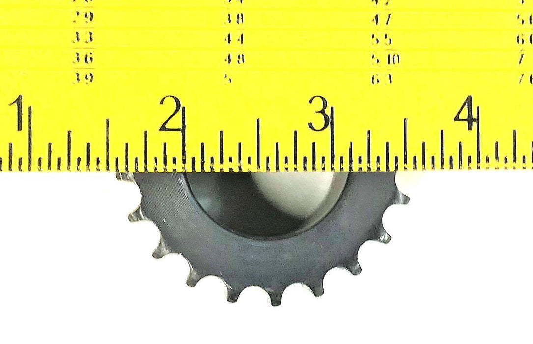 UNBRANDED 21 TOOTH 1" WIDE CRANK DRIVEN PULLEY 21A USED