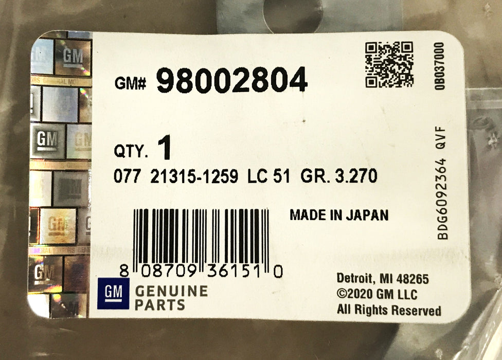 GM Exhaust Manifold Gasket 98002804 [Lot of 2] NOS