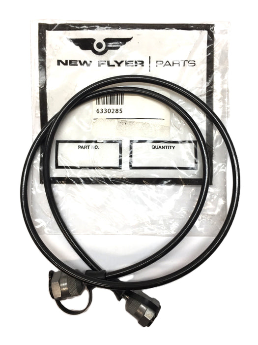 New Flyer/Hansa-Flex HFM SKE 630 bar 1000mm Hose 6330285 NOS