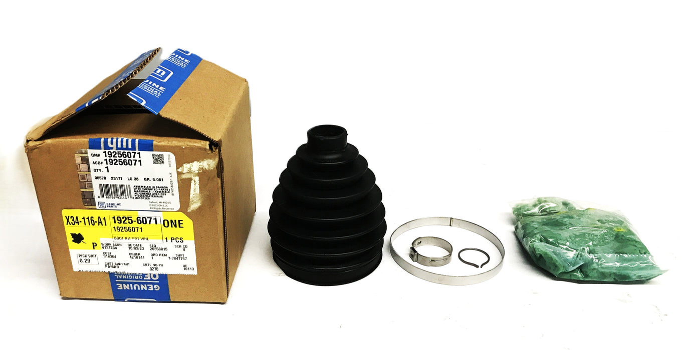 GE OEM CV Joint Boot Kit 19256071 NOS
