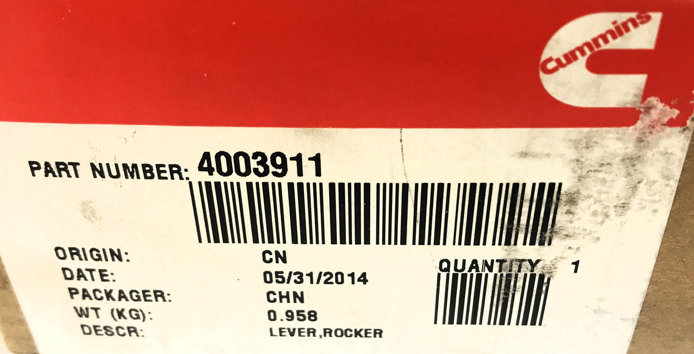 Cummins Rocker Lever 4003911 NOS