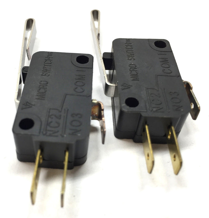 Microswitch 15.1A 1/2HP Microswitch V7-6C17D8-057 [Lot of 2] NOS