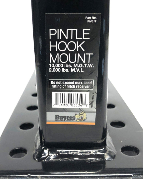 Buyers Pintle Hook Mount PM812 NOS