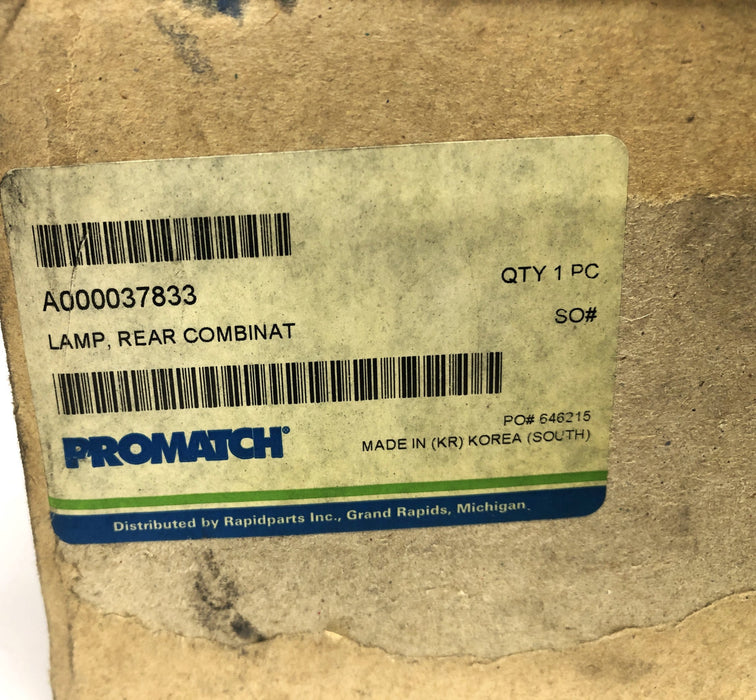 ProMatch Rear Combination Lamp for CAT Forklift A000037833 NOS