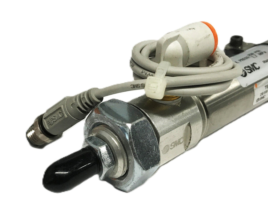 SMC Pneumatic Cylinder with Plug-in Sensor NCDMW075-0150 NOS
