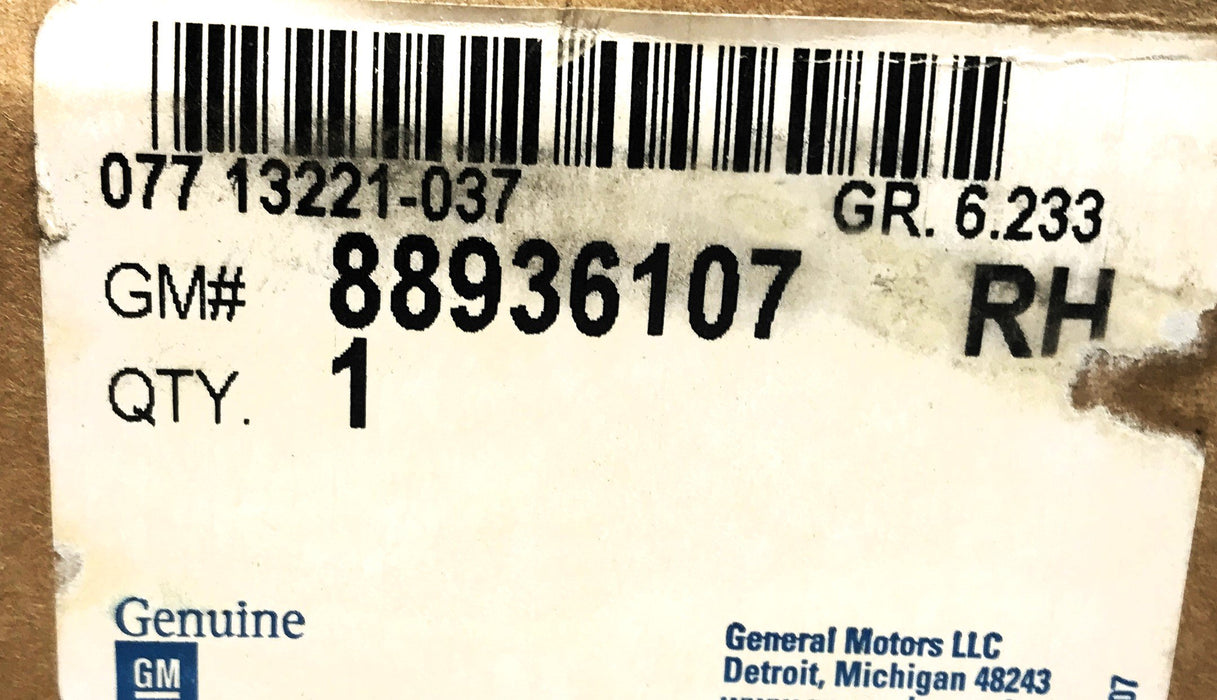 GM General Motors RH Tie Rod End 88936107 NOS