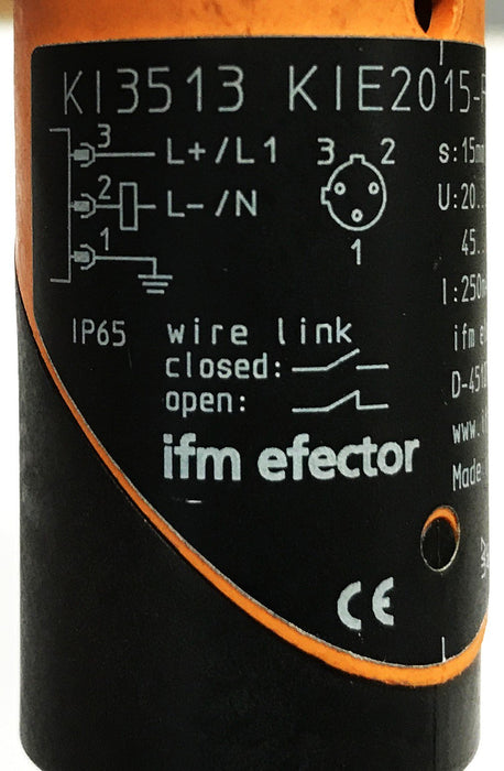 IFM Proximity Switch Sensor KI3513 [Lot of 2] NOS