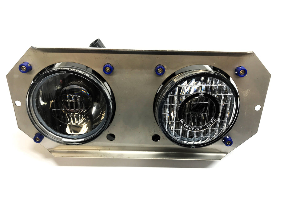 Hamsar High Beam LED Headlight Assembly 71075/71079 NOS