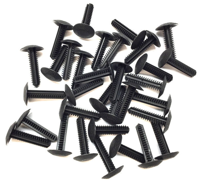 GM Pillar Cover Fastener Rivet Retainer Clip 15588078 [Lot of 33] NOS