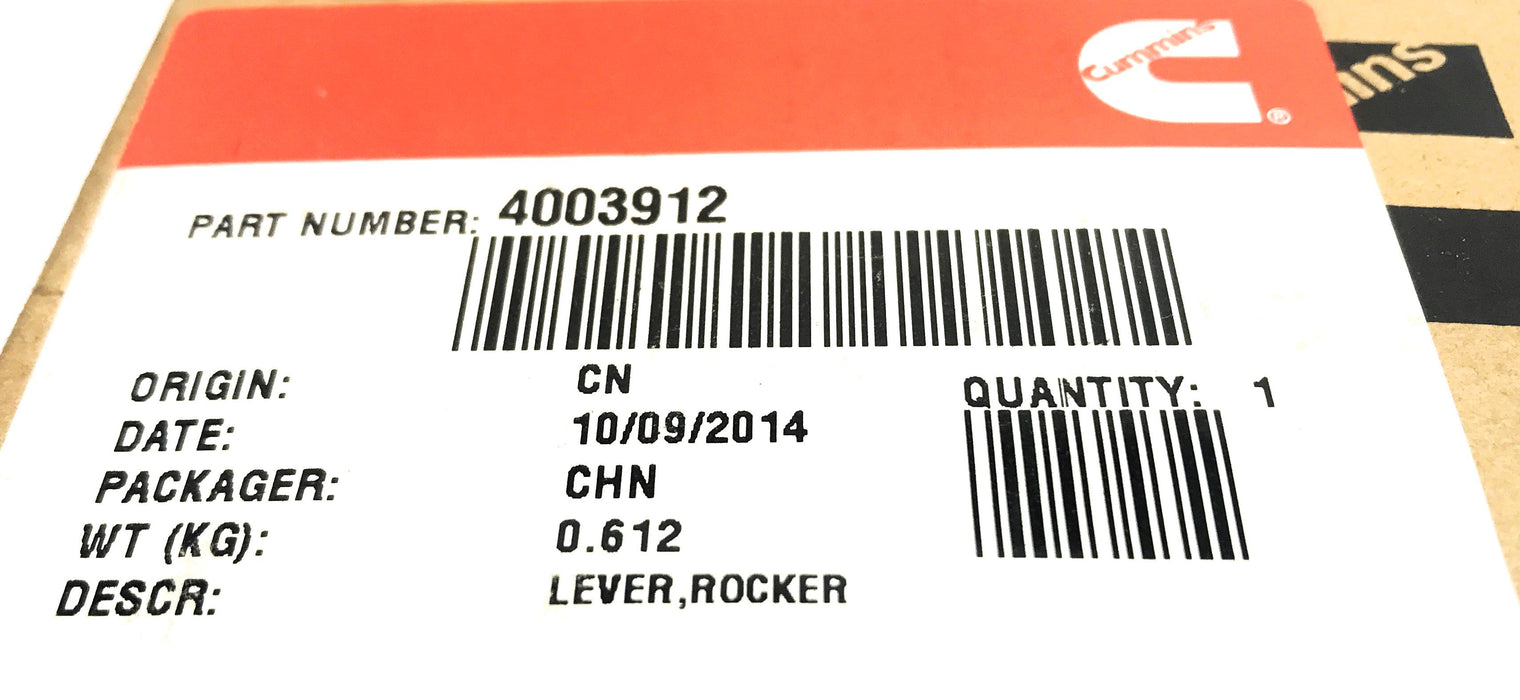 Cummins Rocker Arm Lever 4003912 NOS