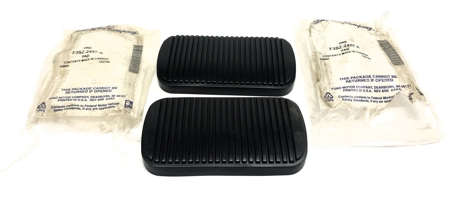 Ford Brake Pedal Pad Cover F3SZ-2457-A [Lot of 2] NOS