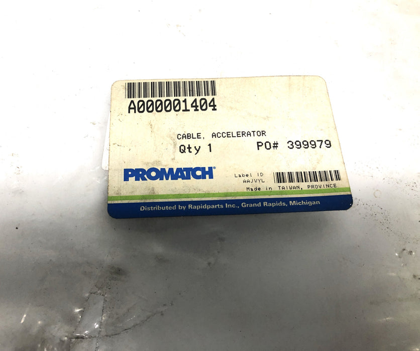 ProMatch Accelerator Cable For CAT A000001404 NOS