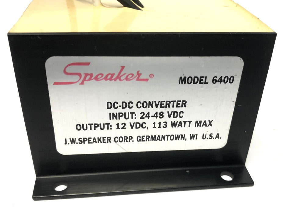 JW Speaker DC-DC Converter Model 6400 NOS