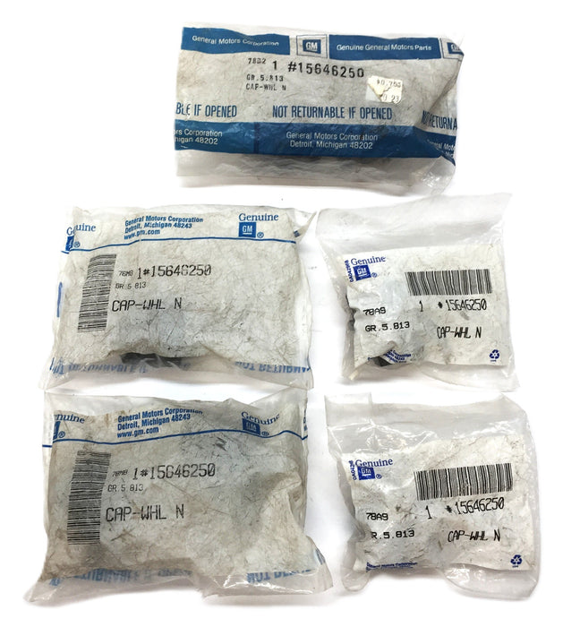 GM Wheel Fastener Cover-Nut Cover 15646250 [Lot of 7] NOS