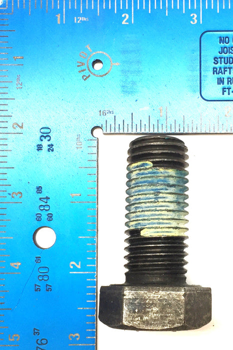 Unbranded M24-3.00 x 50mm Black Oxide Hex Bolt Course Thread [Lot of 4] NOS