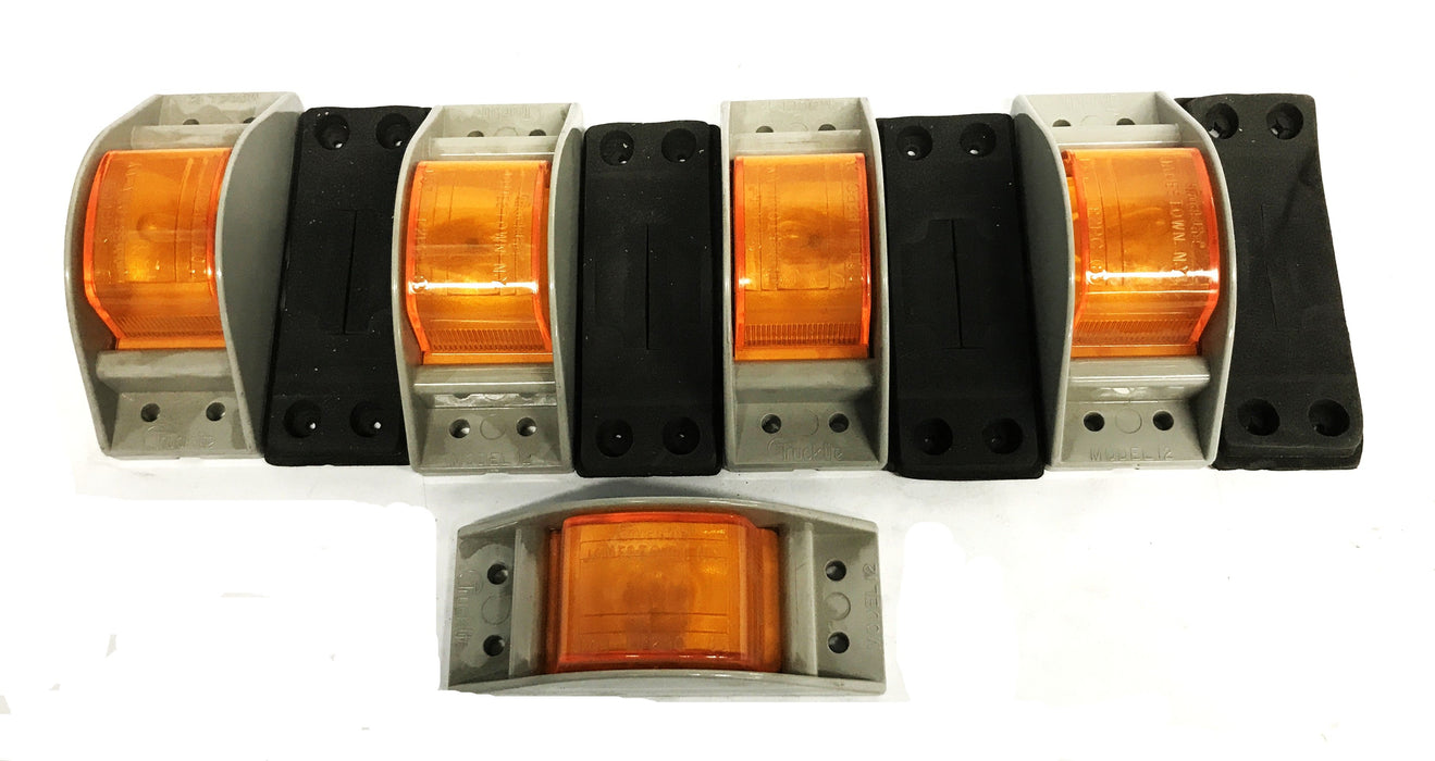 Truck-Lite Amber Deflector Mount Light 12003Y [Lot of 4] NOS