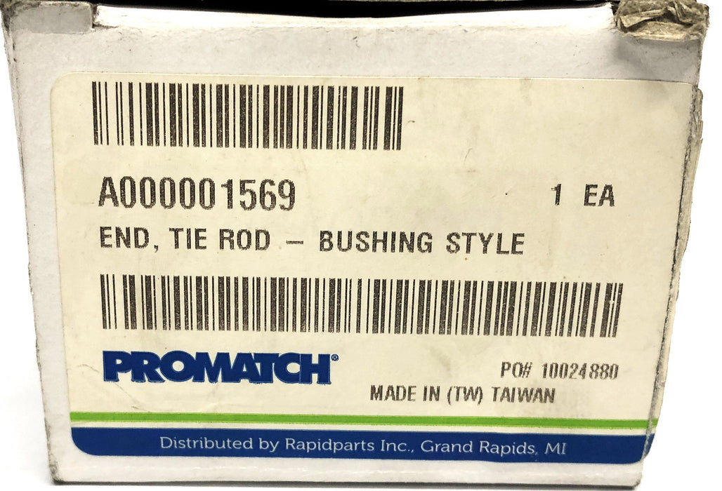 ProMatch Bushing Style Tie Rod End A000001569 NOS