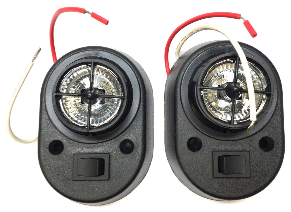 Luminaire 12VDC Utility Light Model 924 [Lot of 2] NOS