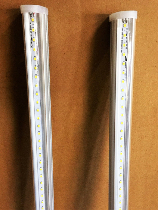 Partsmaster 4 Foot AC120-277V 15watt LED Strip Fixture DT2110X525 [Lot of 2] NOS