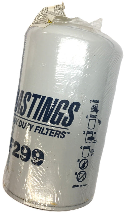 Hastings Heavy Duty Oil Filters LF299 [Lot of 2] NOS