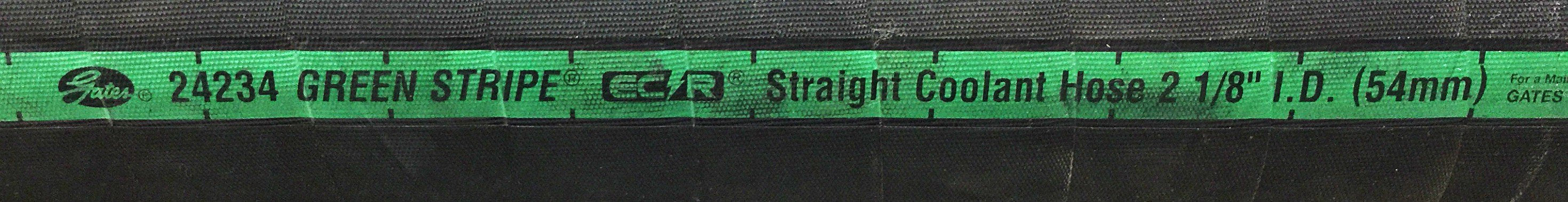 Gates 32" x 2-1/8" Green Stripe Straight Coolant Hose 24234 NOS