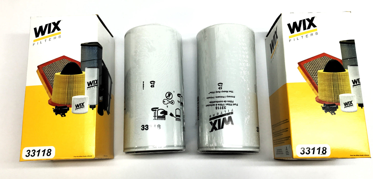 Wix Fuel Filter 33118 [Lot of 2] NOS