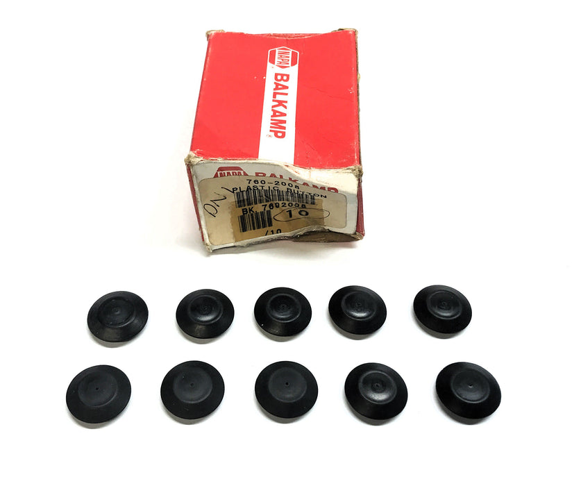 Napa Box of (10) Plastic Button Plug 760-2008 NOS
