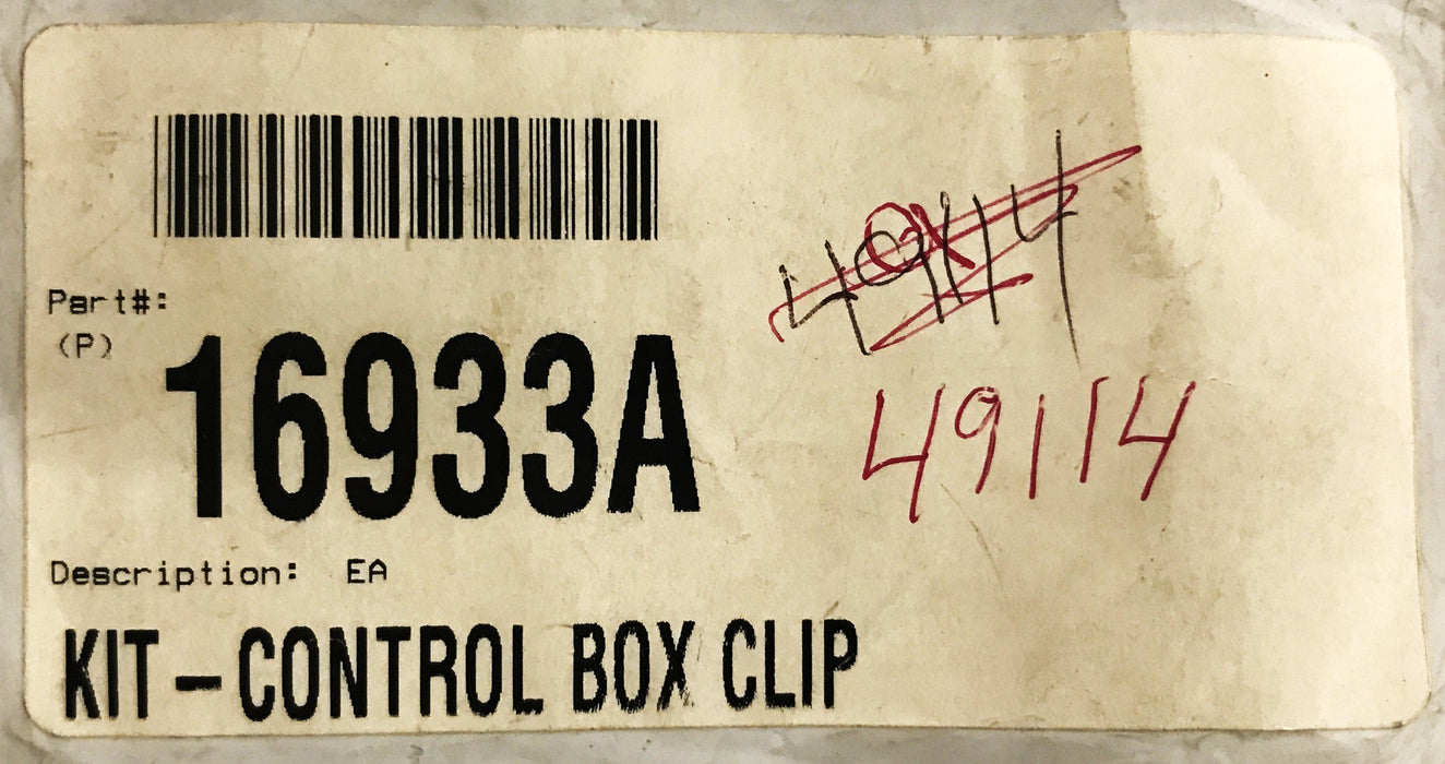 Braun Wheel Chair Lift Control Box Clip 16933A [Lot of 4] NOS