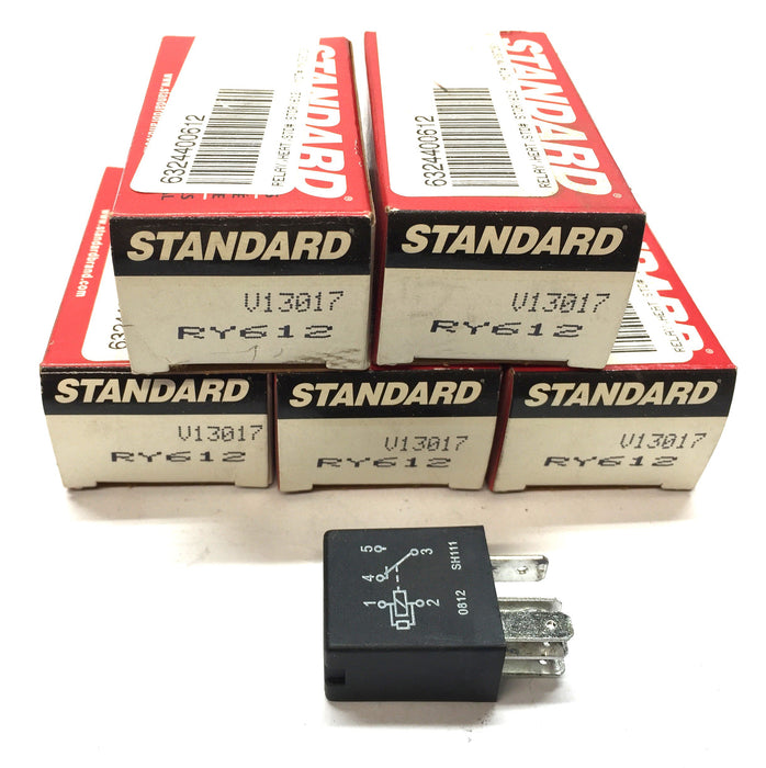 Standard Fuel Pump Relay RY612 [Lot of 5] NOS