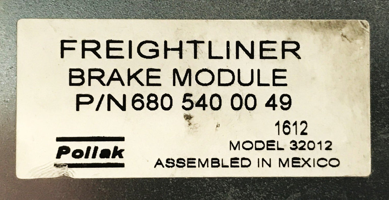 Freightliner/Pollak Brake Control Module 680-540-00-49 (1612) NOS