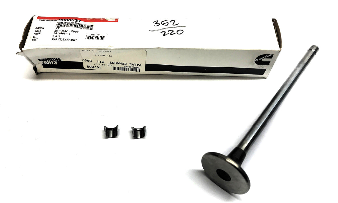Cummins Exhaust Valve Kit 3800637 NOS
