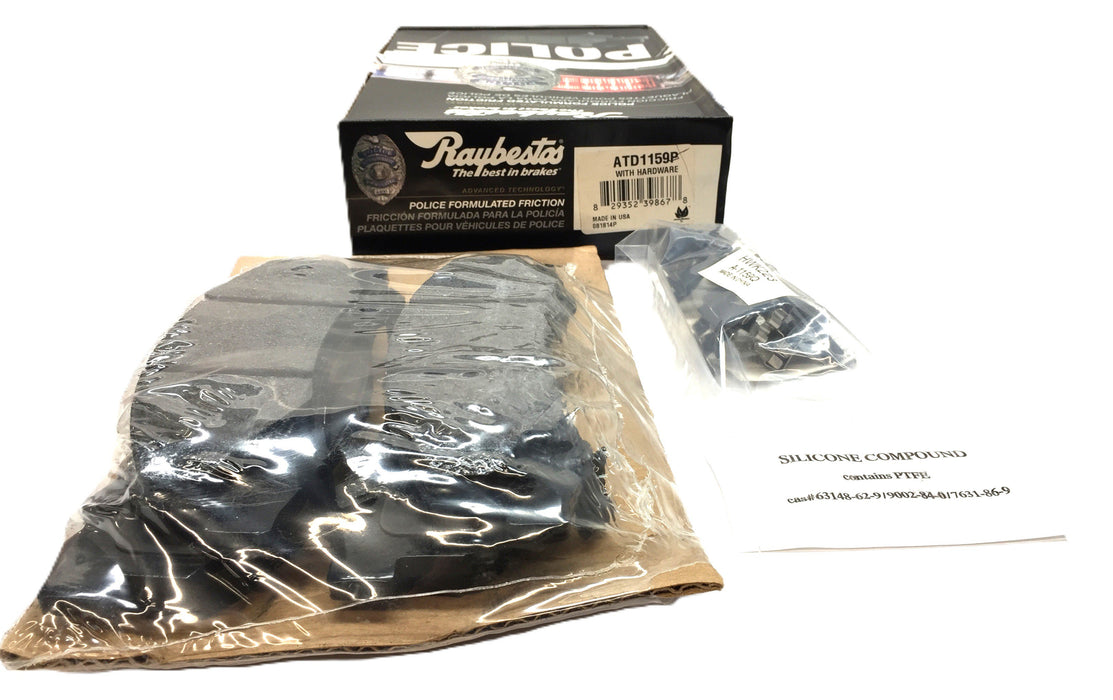 Raybestos Disc Brake Set with Hardware ATD1159P NOS - GTS SPECIAL