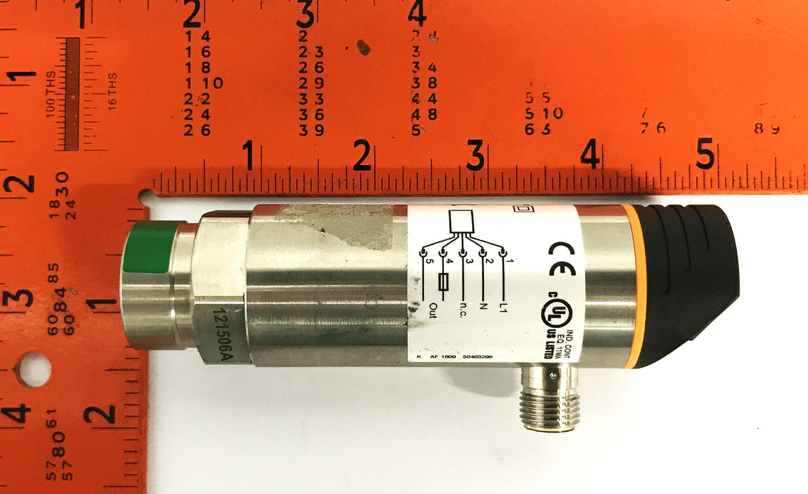 IFM 12M Threaded Electric Pressure Sensor PN4223 NOS