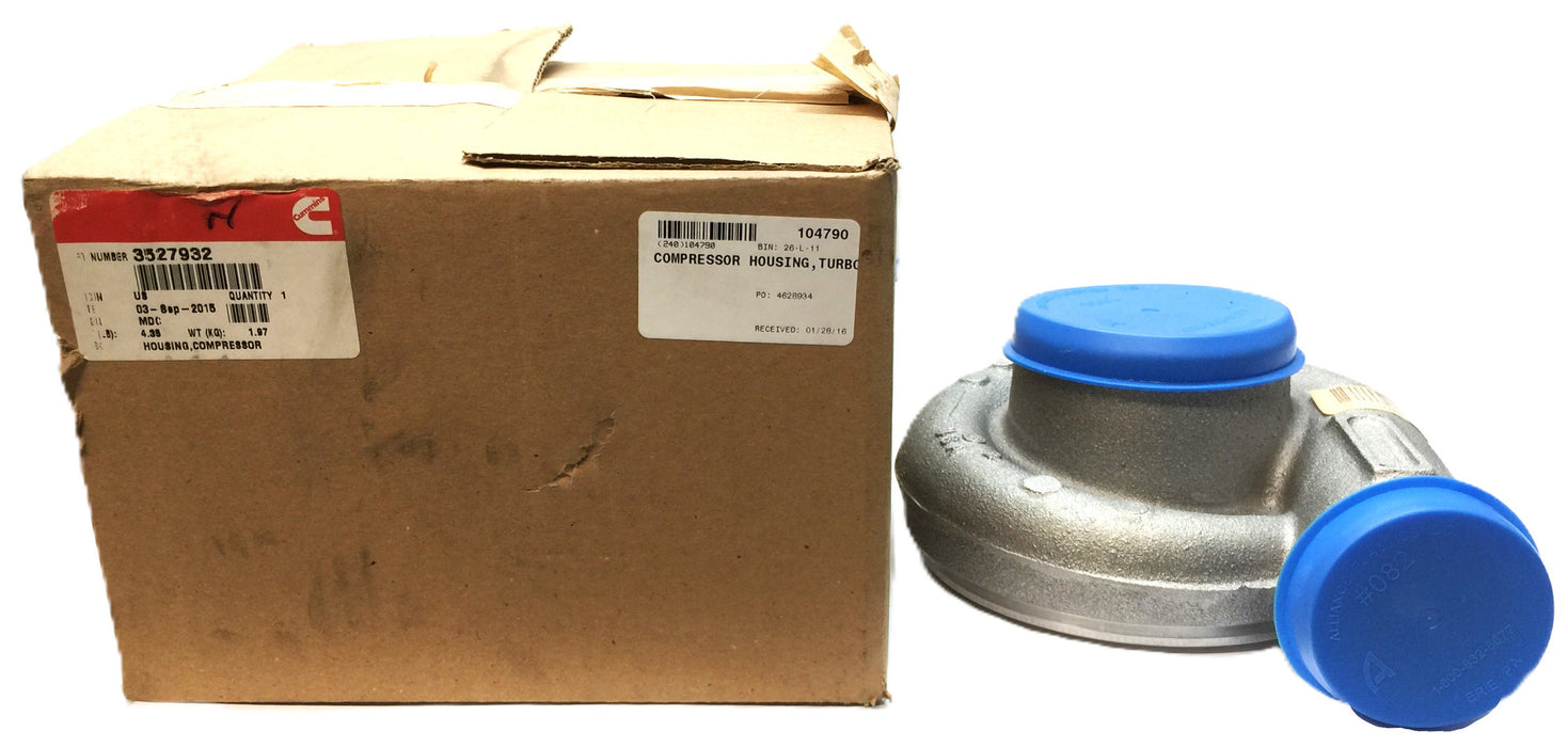 Cummins Turbo Compressor Housing 3527932 NOS