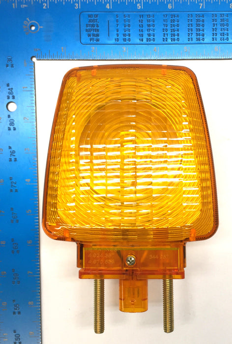 International Amber Rectangular Light 1661280C91 NOS