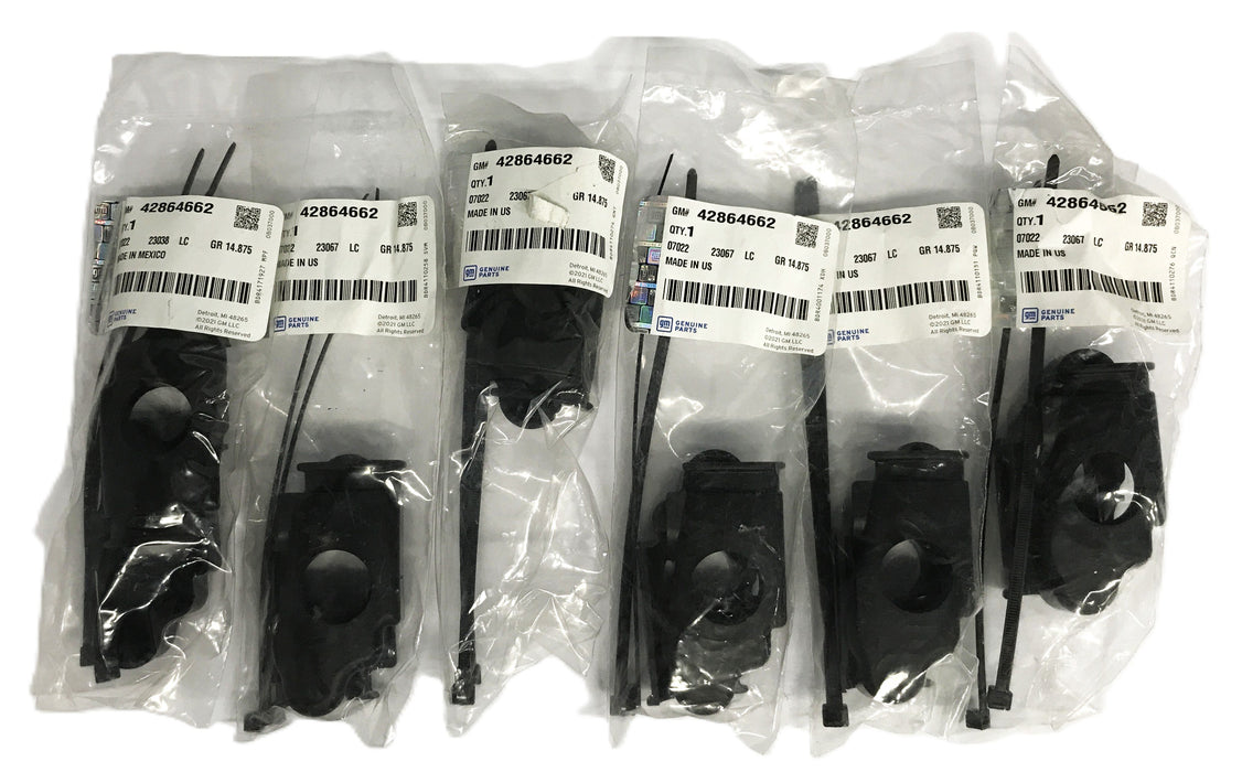 GM OEM Seatbelt Pretensioner Cover 42864662 [Lot of 6] NOS